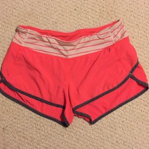 Lululemon SpeedUp run shorts - 6 - pink